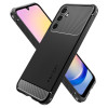 Spigen Rugged Armor Back Cover hoesje voor Samsung Galaxy A25 - Zwart 1