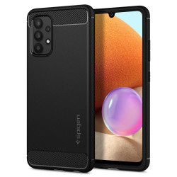 Spigen Rugged Armor Back Cover hoesje voor Samsung Galaxy A52 4G/5G / A52s - Zwart