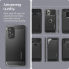 Spigen Rugged Armor Back Cover hoesje voor Samsung Galaxy A53 - Zwart 4