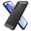 Spigen Rugged Armor Back Cover hoesje voor Samsung Galaxy A55 - Zwart 2