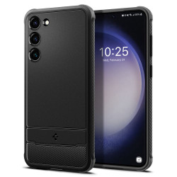 Spigen Rugged Armor Back Cover hoesje voor Samsung Galaxy S23 Plus - Zwart