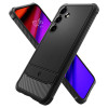 Spigen Rugged Armor Back Cover hoesje voor Samsung Galaxy S24 FE - Mat Zwart 1