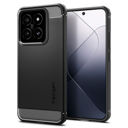 Spigen Rugged Armor Back Cover hoesje voor Xiaomi 14 - Zwart
