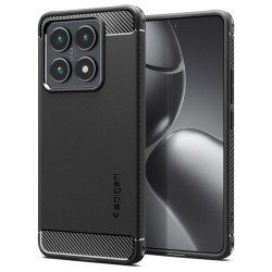 Spigen Rugged Armor Back Cover hoesje voor Xiaomi 14T - Zwart