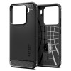 Spigen Rugged Armor Back Cover hoesje voor Xiaomi 15 - Zwart 5