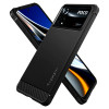 Spigen Rugged Armor Back Cover hoesje voor Xiaomi Poco X4 Pro 5G - Zwart 1