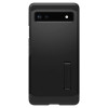 Spigen Tough Armor Back Cover hoesje voor Google Pixel 6a - Zwart 3