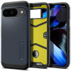 Spigen Tough Armor Back Cover hoesje voor Google Pixel 9 / 9 Pro - Grijs 0