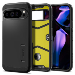 Spigen Tough Armor Back Cover hoesje voor Google Pixel 9 Pro XL - Zwart
