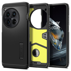 Spigen Tough Armor Back Cover hoesje voor OnePlus 12 - Zwart