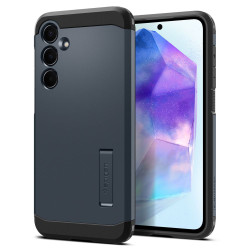 Spigen Tough Armor Back Cover hoesje voor Samsung Galaxy A55 - Grijs