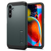 Spigen Tough Armor Back Cover hoesje voor Samsung Galaxy S23 FE - Donkergroen 0