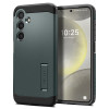 Spigen Tough Armor Back Cover hoesje voor Samsung Galaxy S24 - Donkergroen 0