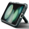 Spigen Tough Armor Pro Back Cover hoesje voor Samsung Galaxy Z Flip 5 - Donkergroen 4