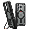 UAG Plasma XTE Kickstand Back Cover hoesje met MagSafe voor Apple iPhone 15 Pro Max - Oranje/Zwart 0
