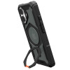 UAG Plasma XTE Kickstand Back Cover hoesje met MagSafe voor Apple iPhone 16 - Oranje/Zwart 3