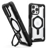 UAG Plasma XTE Kickstand Back Cover hoesje met MagSafe voor Apple iPhone 16 Pro - Transparant/Zwart 0