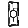 UAG Plasma XTE Kickstand Back Cover hoesje met MagSafe voor Apple iPhone 16 Pro - Transparant/Zwart 4