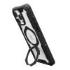 UAG Plasma XTE Kickstand Back Cover hoesje met MagSafe voor Apple iPhone 16 Pro Max - Transparant/Zwart 3