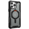 UAG Plasma XTE Kickstand Back Cover hoesje met MagSafe voor Apple iPhone 16 Pro - Oranje/Zwart 2