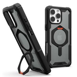 UAG Plasma XTE Kickstand Back Cover hoesje met MagSafe voor Apple iPhone 16 Pro - Oranje/Zwart