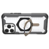 UAG Plasma XTE Kickstand Back Cover hoesje met MagSafe voor Apple iPhone 16 Pro - Titanium/Zwart 4