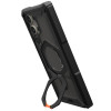 UAG Plasma XTE Kickstand Back Cover hoesje met MagSafe voor Samsung Galaxy S24 Ultra - Oranje/Zwart 1