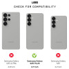 UAG Plasma XTE Kickstand Back Cover hoesje met MagSafe voor Samsung Galaxy S25 Plus - Titanium/Zwart 6