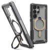 UAG Plasma XTE Kickstand Back Cover hoesje met MagSafe voor Samsung Galaxy S25 - Titanium/Zwart 0
