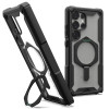 UAG Plasma XTE Kickstand Back Cover hoesje met MagSafe voor Samsung Galaxy S25 Ultra - Transparant/Zwart 0