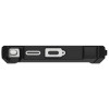 UAG Plasma XTE Kickstand Back Cover hoesje met MagSafe voor Samsung Galaxy S25 Ultra - Transparant/Zwart 3