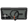 UAG Plasma XTE Kickstand Back Cover hoesje met MagSafe voor Samsung Galaxy S25 Ultra - Oranje/Zwart 1