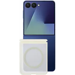 Blueo Skin Friendly Frosted Anti-Drop MagSafe Back Cover hoesje voor Samsung Galaxy Z Flip 8 - Lichtgrijs