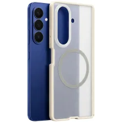 Blueo Skin Friendly Frosted Anti-Drop MagSafe Back Cover hoesje voor Samsung Galaxy Z Fold 8 Ultra - Lichtgrijs