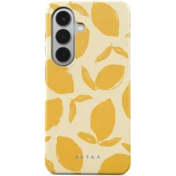 Burga Tough Back Cover hoesje met MagSafe voor Samsung Galaxy S26 - Lemon Tart
