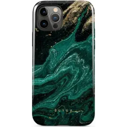Burga Tough Back Cover hoesje voor Apple iPhone 12 / iPhone 12 Pro - Emerald Pool