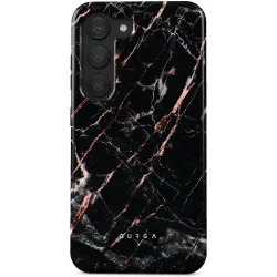 Burga Tough Back Cover hoesje voor Samsung Galaxy S23 - Rose Gold Marble