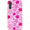 Burga Tough Back Cover hoesje voor Samsung Galaxy A34 - Plastic Sky Limited Barbie Edition