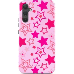 Burga Tough Back Cover hoesje voor Samsung Galaxy A34 - Plastic Sky Limited Barbie Edition
