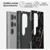 Burga Tough Back Cover hoesje voor Samsung Galaxy S24 Ultra - Rose Gold Marble 1