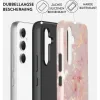 Burga Tough Back Cover hoesje voor Samsung Galaxy A55 - Golden Coral 1
