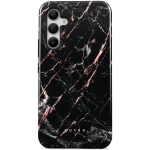 Burga Tough Back Cover hoesje voor Samsung Galaxy A55 - Rose Gold Marble