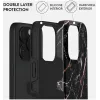 Burga Tough Back Cover hoesje voor Apple iPhone 16 Pro - Rose Gold Marble 1