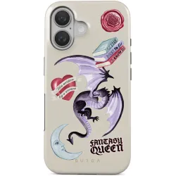 Burga Tough Back Cover hoesje met MagSafe voor Apple iPhone 16 - Plot Twister