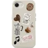 Burga Tough Back Cover hoesje met MagSafe voor Apple iPhone 16e - Oat Milk Please 0