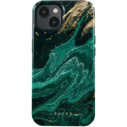 Burga Tough Back Cover hoesje met MagSafe voor Apple iPhone 15 - Emerald Pool