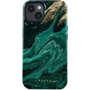 Burga Tough Back Cover hoesje met MagSafe voor Apple iPhone 15 - Emerald Pool