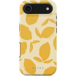 Burga Tough Back Cover hoesje met MagSafe voor Apple iPhone Air - Lemon Tart