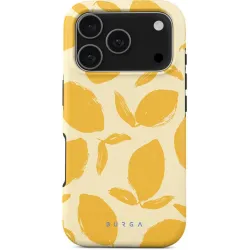 Burga Tough Back Cover hoesje met MagSafe voor Apple iPhone 17 Pro - Lemon Tart