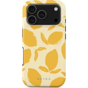 Burga Tough Back Cover hoesje met MagSafe voor Apple iPhone 17 Pro - Lemon Tart